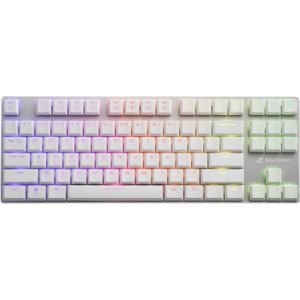CLAVIER D'ORDINATEUR SHARKOON PUREWRITER WH TKL KAILH RED US RGB - KAIL