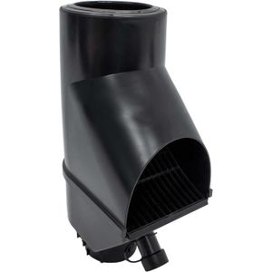 COLLECTEUR EAU - CUVE  Jardinion Récupérateur d'eau de pluie avec tamis, filtre pour tuyau de descente 30,5 x 12 x 17,5cm, noir collecteur d'eau de plu70
