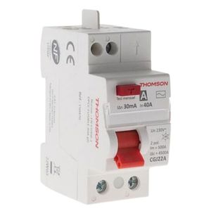 Interrupteur Différentiel Merlin Gerin ID'CLIC 30mA 40A - Modèle 23160 - Occasion En état De Marche