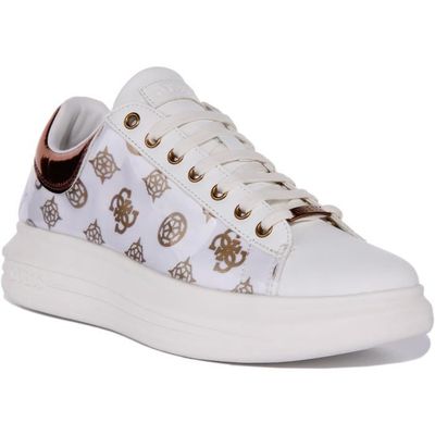 Basket compensée hot sale guess pas cher