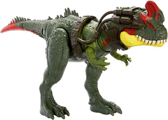 Figurine Jurassic World Sinotyrannus Articulée – Dinosaure Géant Avec Attaque Et Traceur, Jeu Physique Et Numérique, Cadeau Enfant Dès 4 Ans