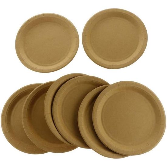 CREATIVE Folat Lot De 8 Assiettes En Carton Pour 40e