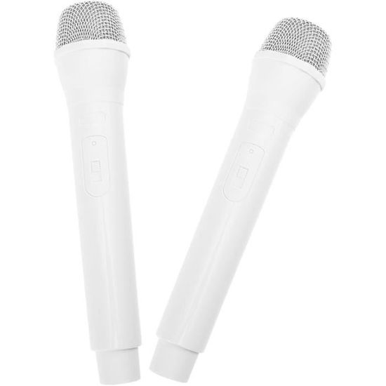 GOEDCH 4 Pièces Faux Microphone Jouet Simuler
