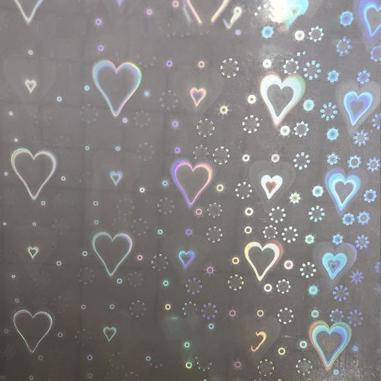 HURRISE Feuille de stratifié froid holographique A4 50 feuilles de