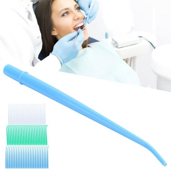 Angles Prophylactiques Dentaires Jetables 100 Pièces - Sans Latex Vert - Qualité Supérieure
