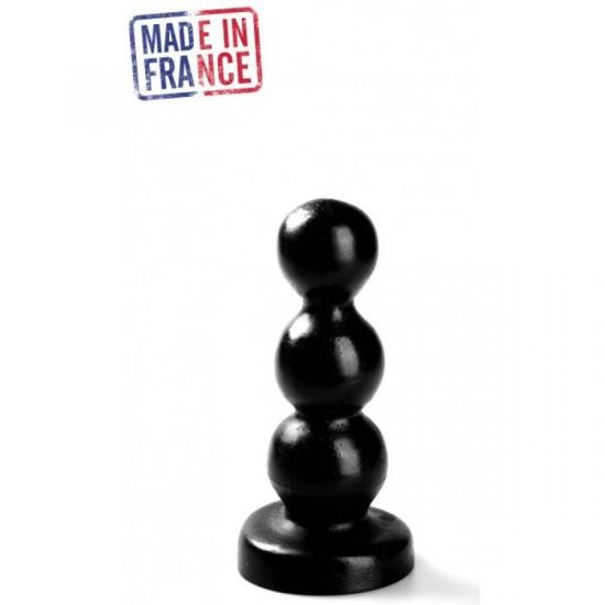 Plug Anal XXL Hardtoys PLU107 - Noir, Vinyle - Dimensions 11 X 7 Cm - Neuf, Pour Adultes