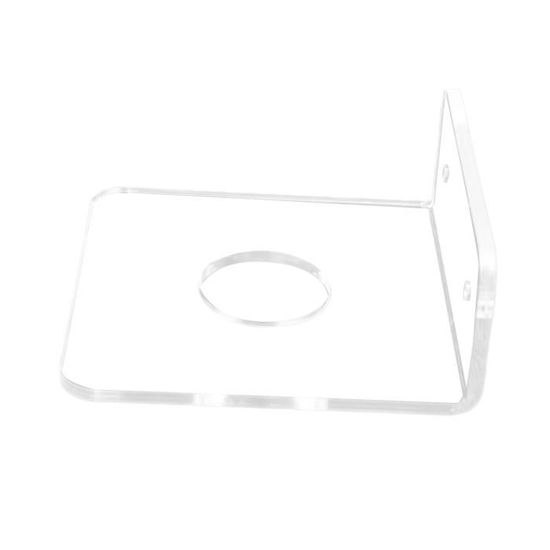 Support Mural Acrylique Transparent Pour Sabre Laser – Fixation Murale 3 Trous, Robuste Et Design