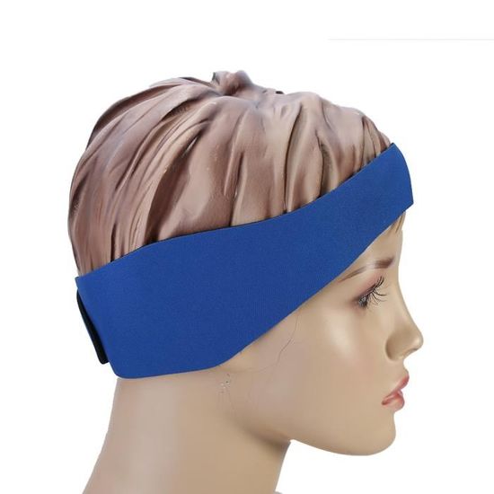 Bandeau Natation Enfants Avec Bouchons D'oreilles - Néoprène, Velcro, Protection Eau 4-16 Ans