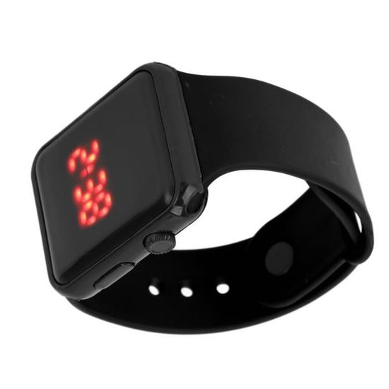 Montre numérique avec écran tactile LED - MONTRES HOMME