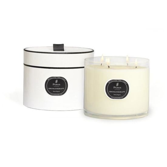 HomeLights Grandes Bougies De Soja Très Parfumées 944 G Pour La Maison. 3 Mèches En Coton