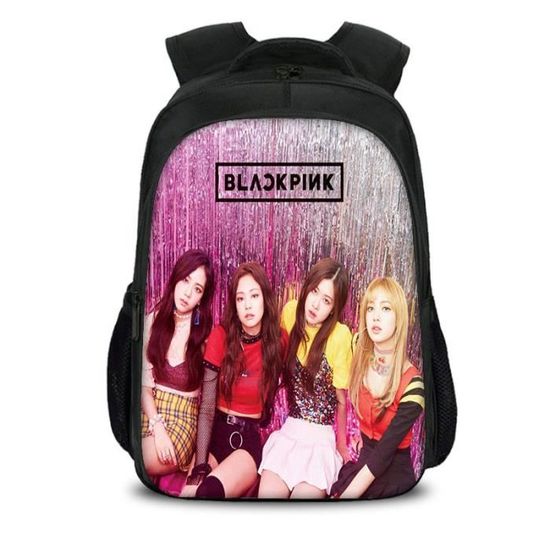 Sac à Dos Blackpink Tote Bag - Merchandise Kpop Accessoires Pour Fans, Taille 34x38 Cm