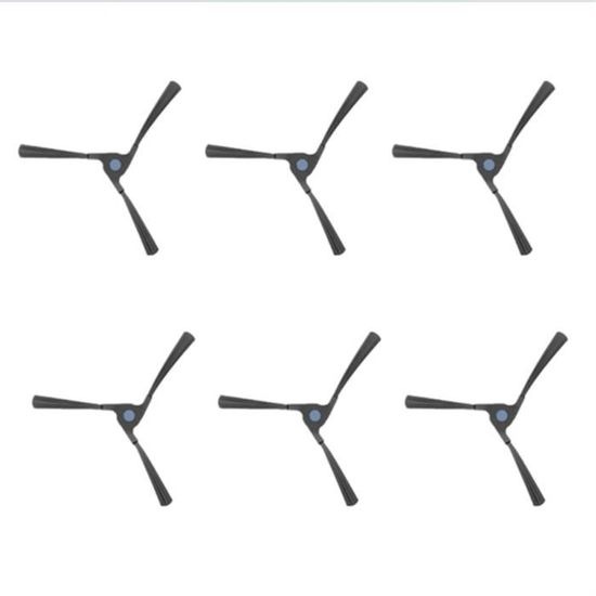 Lot De 6 Lingettes Lavables Pour Robot Aspirateur Deebot X2, X2 Pro, DEX86 - Grises