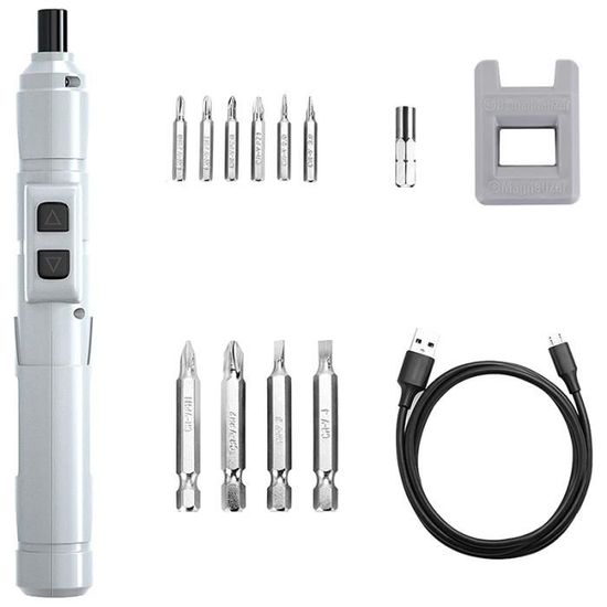 Tournevis Électrique 3,6 V, Kit De Perceuse Visseuse Électrique Sans Fil, Perceuse Visseuse