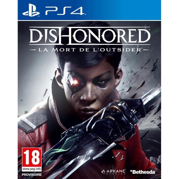 Dishonored : La Mort de l'Outsider Jeu PS4