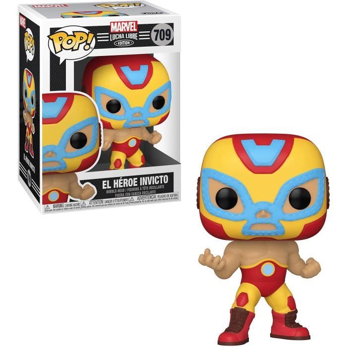 Figurine Funko Pop! Marvel - Luchadores - Iron Man