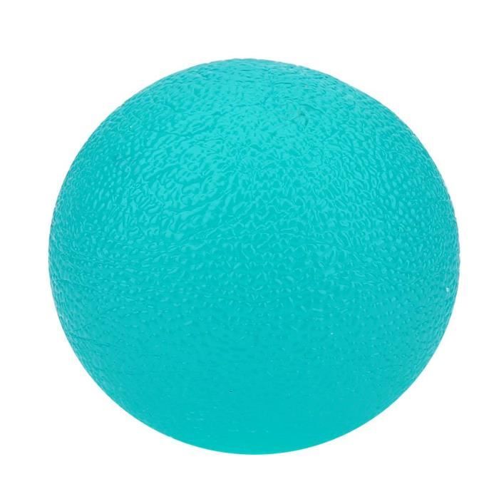 Balle antidérapante en massage en silicone pour exercices de force des doigts (Vert 35)