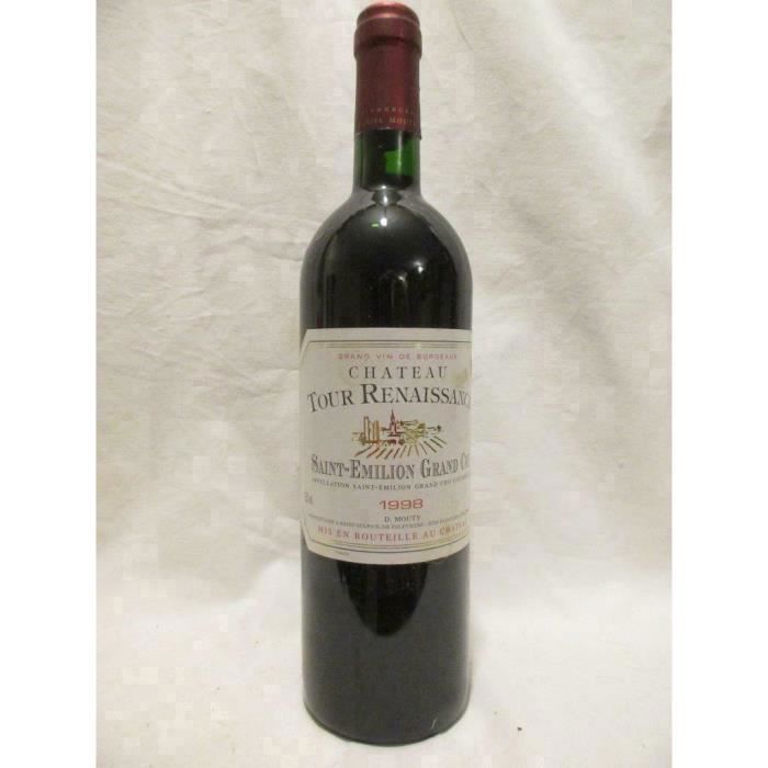 saint-émilion château tour renaissance grand cru rouge 1998 - bordeaux