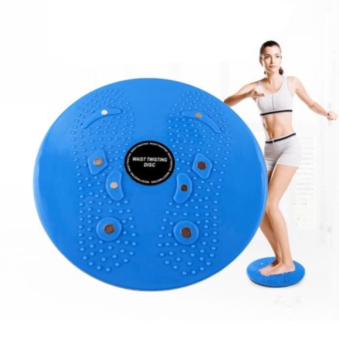 Pack Produits De Fitness - Pack Produits Musculation - Aérobic fitness disque de torsion, taille: 25 x 3cm (Bleu)