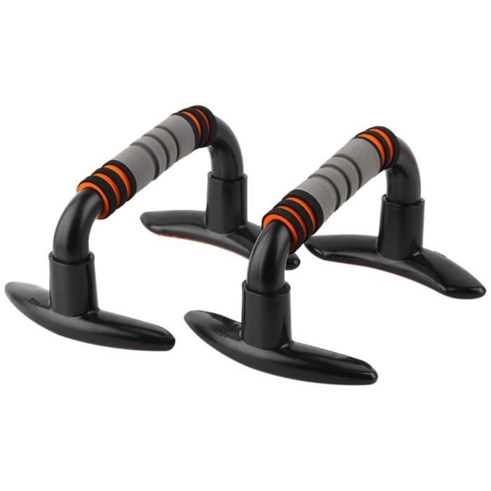 barre pour traction -Barres de poussée poignées de pompes barres de support de Fitness poignées d...- Modèle: Grey - ZOAMFWZDA08509
