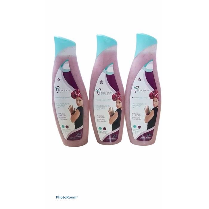 Gel douche precious Perfect radiance White révélateur et exfoliant