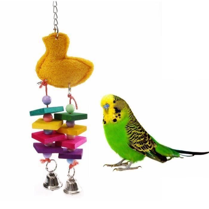 # 43 Hanging Toy Divers animaux Oiseau perroquet balançoire suspendue debout Chew Jouets Perruche Perruche