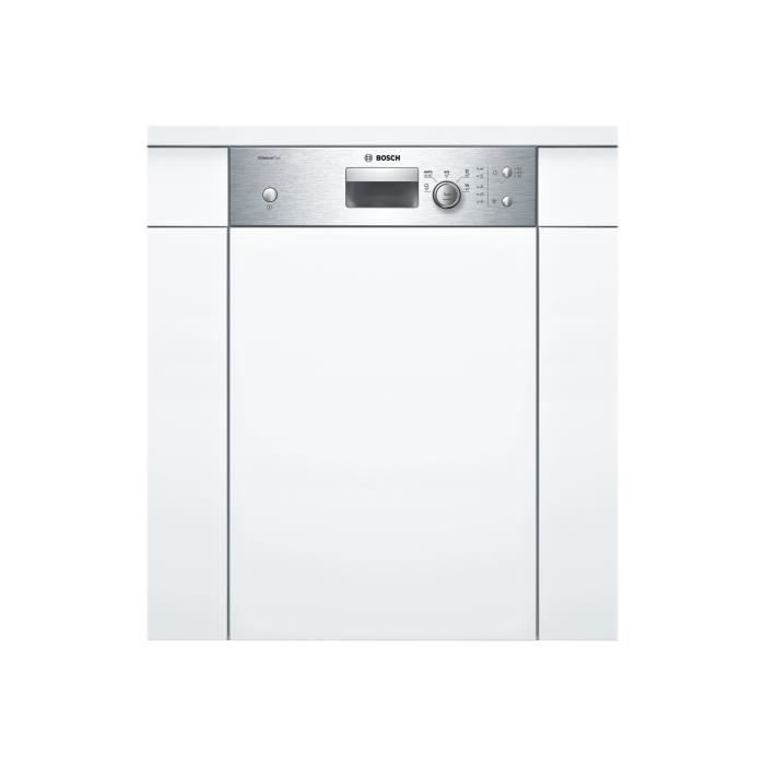 BOSCH SPI25CS00E - Lave vaisselle encastrable - 9 couverts - 46 dB - A+ - L 45 cm - Bandeau inox