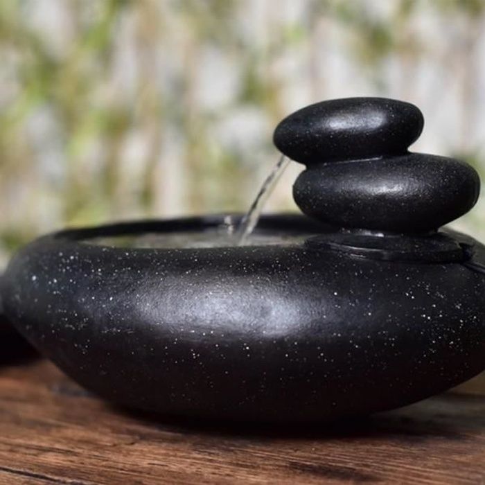 Fontaine à Galets Nature Yashi - Cadeau Maestro