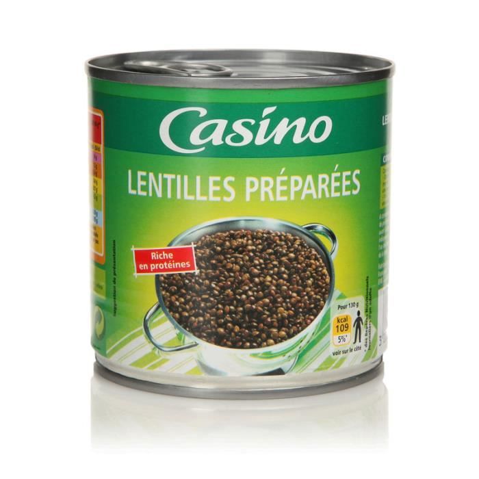 Lentilles preparées - 265g