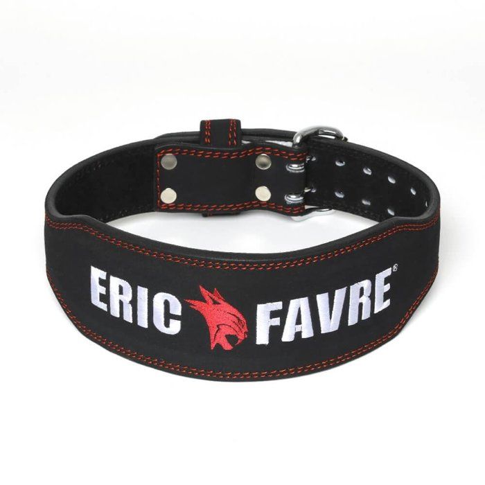 Eric Favre - Ceinture de force - Taille S - Musculation Fitness - Noir - S