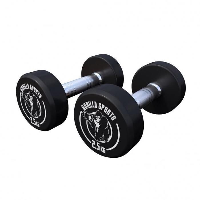 Paire d'haltères ronds - 2 x 2,5 KG
