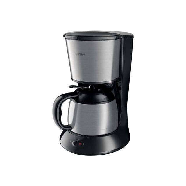 PHILIPS HD7478/20 Cafetière collection Daily - Verseuse isotherme - 1000W - Noir et Métal