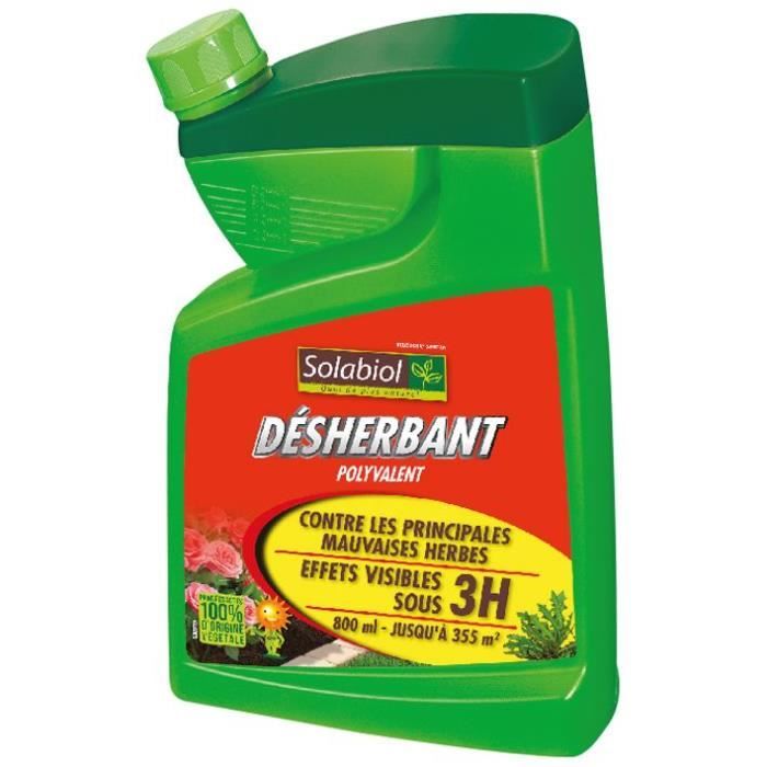 SOLABIOL Désherbant polyvalent - 800 ml
