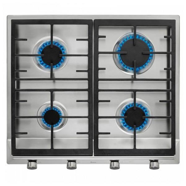 Plaque au gaz Teka 219187 7300W 60 cm Acier inoxydable