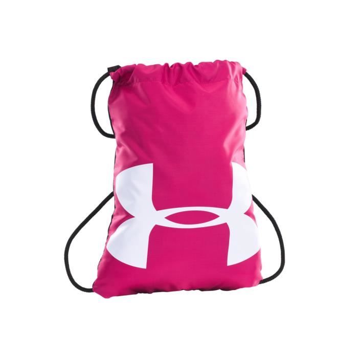 Under Armour OZSEE Sackpack 1240539-655, Unisexe, Rose, Sac de sport