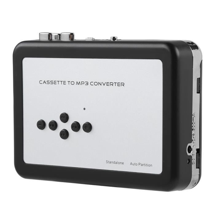 Convertisseur De Cassettes Audio Portable MP3 USB Flash Drive Audio Capture Lecteur De Musique--GL