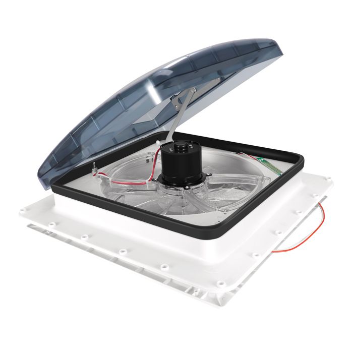 Ventilateur de ToitVentilateur Ventilation de VR avec capteur de Pluie3 Vitesses Réglables - Ttlife