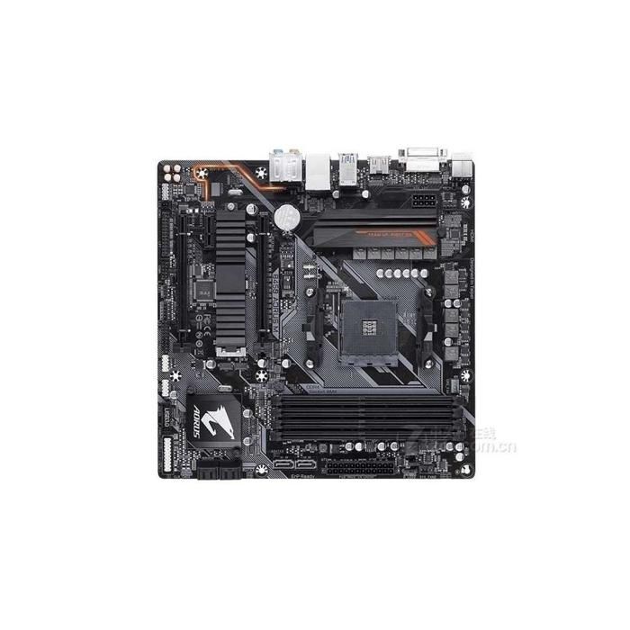 Carte mère GIGABYTE B450 AORUS M AMD B450 Socket AM4 4xDDR4 SDRAM 64GB Micro ATX - Gigabyte
