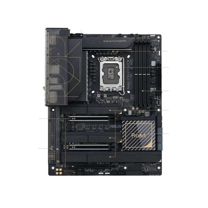 Carte mère ASUS ProArt Z790-CREATOR WIFI Intel Z790 LGA 1700 4xDDR5 192GB ATX - Asus