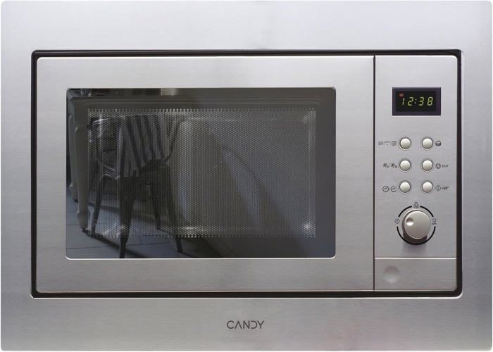 Four Micro-Ondes Int Grable Gril 20L 800/1000W Niche 38Cm Inox