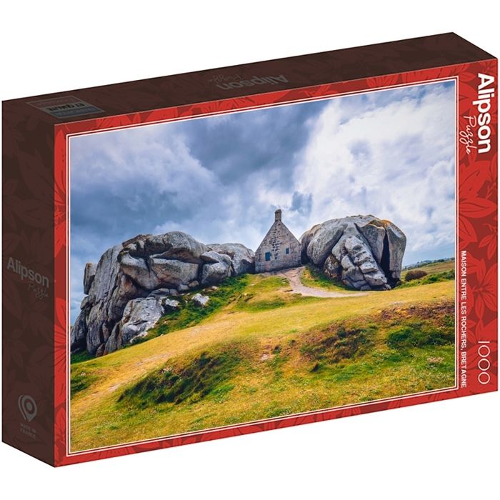 Puzzle - ALIPSON PUZZLE - Rochers Bretagne - 1000 pièces - Multicolore - Paysage et nature