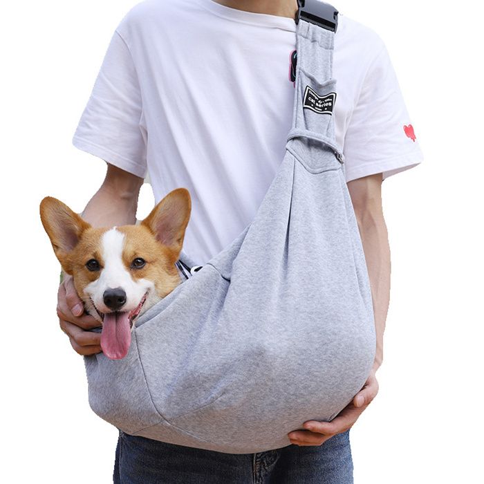 Comparer les prix de Sac de transport réglable pour animaux de compagnie sac de poitrine gratuit pour chiots chats et chiens de taille moyenne