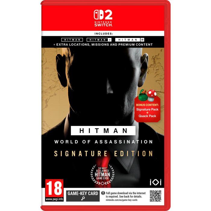 Jeu Vidéo - Plaion - Hitman World of Assassination - Signature Edition - Nintendo Switch