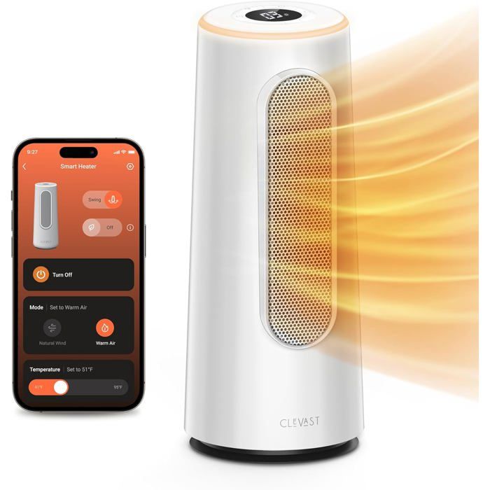 Radiateur Soufflant Économique,1500W Chauffage Électrique Rapide,Grande — free download
