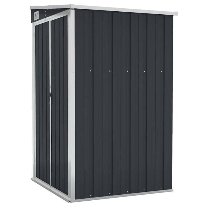 Style minimaliste - Cabanes & abris de jardin - Remise de jardin - murale Anthracite 118x100x178 cm Acier - Pour Extérieur dfa130270