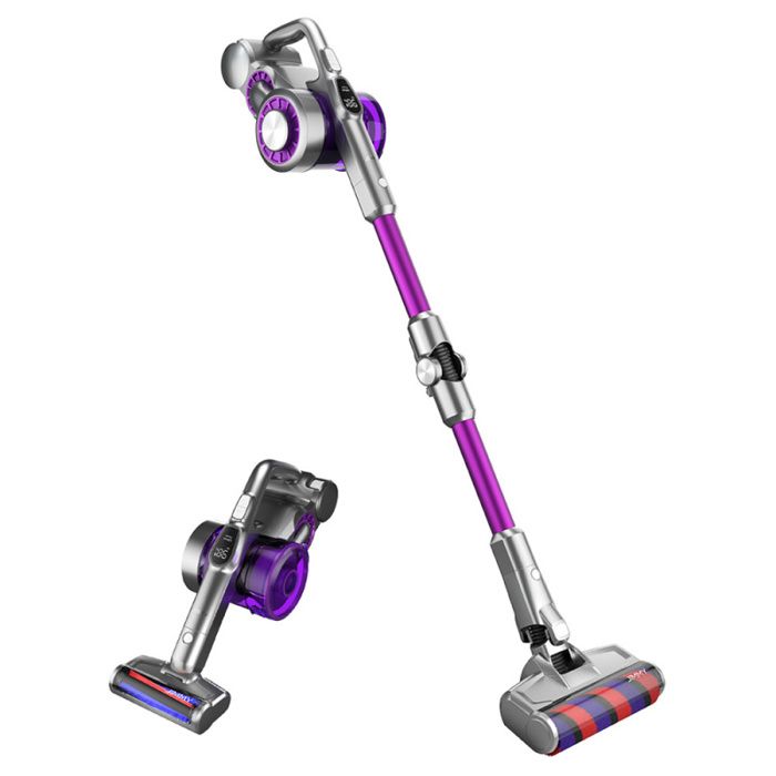 Aspirateur sans fil portatif JIMMY JV85 Pro 200 AW 8 batteries 2500 mAh écran LED autonomie de 70 minutes - Violet - Jimmy