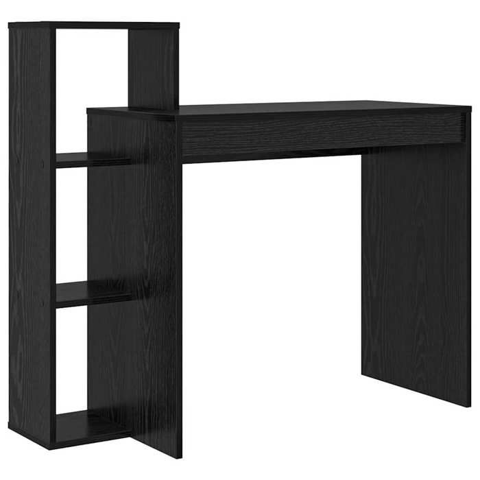 Noir Table de travail - Bureau Chêne noir 100x40x90 cm Bois dingénierie m7872