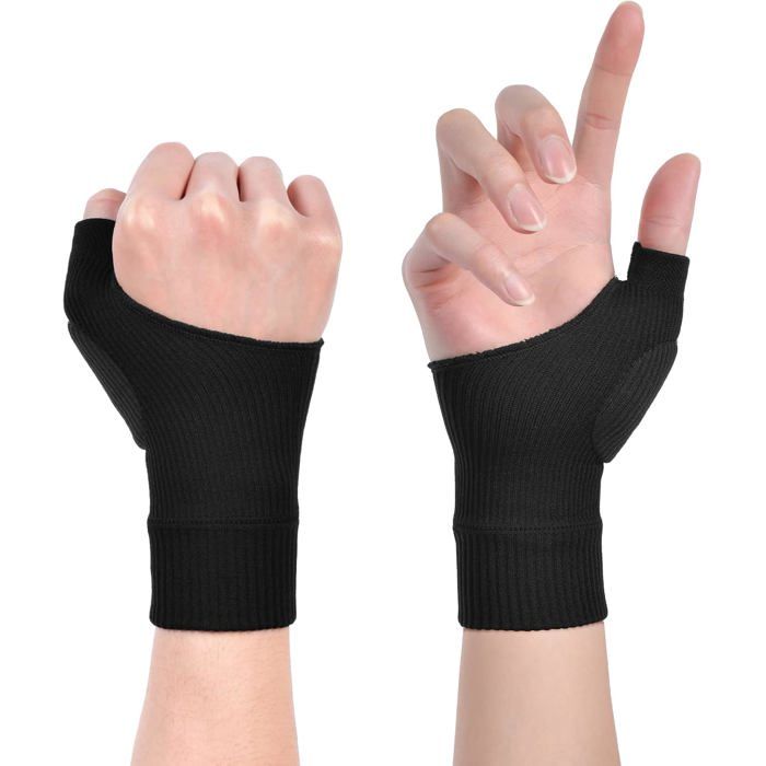 Gants De Compression Arthritique 1 Paire Gants De Soutien Du Pouce Respirants Avec Coussinets En Gel Support De Poignet Pour Soula