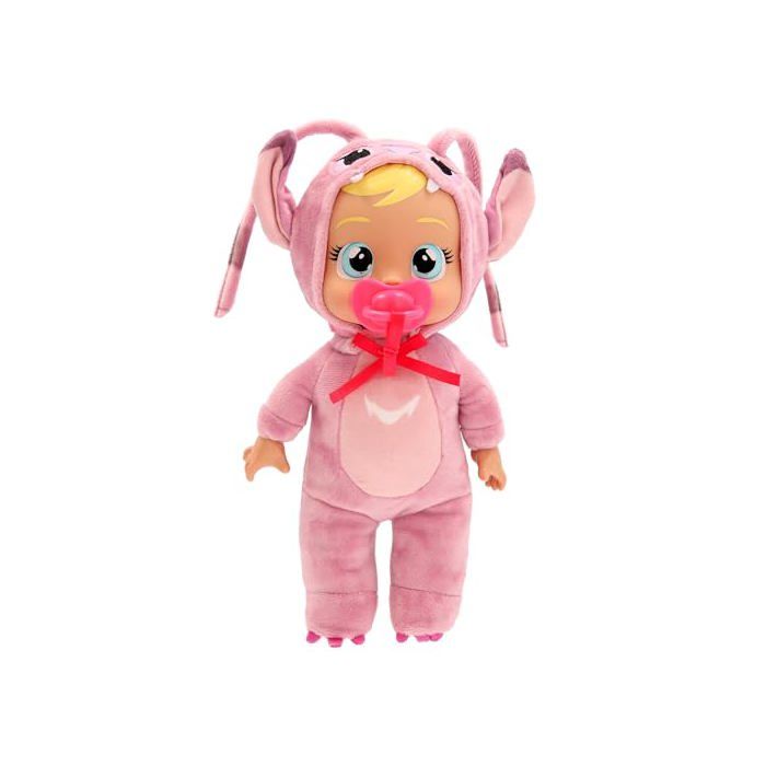 Poupée en peluche - IMC TOYS CRY BABIES - 927520 - Pleure de vraies larmes - Pyjama & capuche amovible - 26 cm