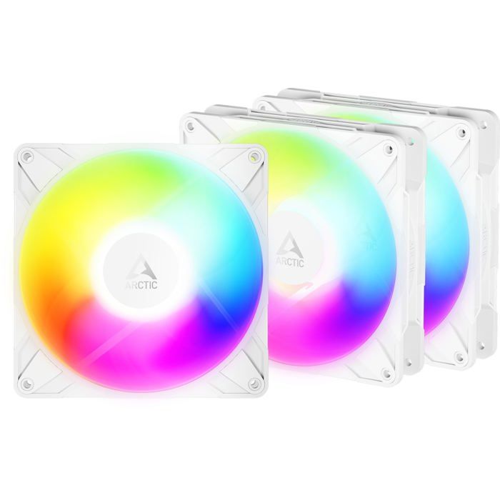Refrigeration Air Arctic 140mm Freezer P14 Pro Reverse A RGB Pack 3 LED PWM - vue 2
