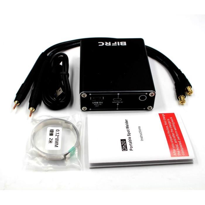 Mini Soudeuse Par Points Portable DIY - Alimentation Par Batterie 18650 - Pour Assemblage Batteries